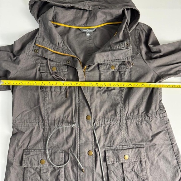 Market & Spruce Charcoal Utility Jacket - Picture 6 of 7